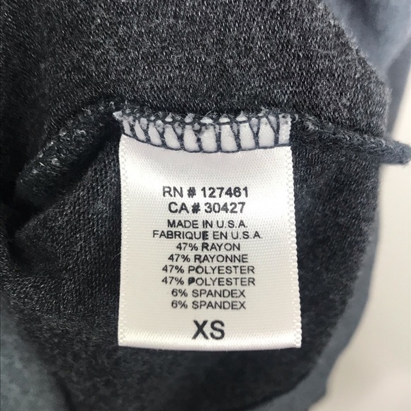 Wildfox Black Sparkle Leopard Animal Print Long Sleeve Sweatshirt Top Sz XS - Picture 6 of 10